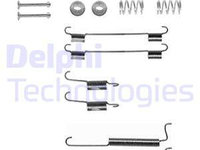 Set accesorii, sabot de frana puntea spate (LY1292 DELPHI) CHERY,CHEVROLET,DAEWOO