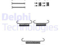 Set accesorii, sabot de frana puntea spate (LY1333 DLP) FORD,IVECO,RENAULT TRUCKS