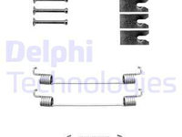 Set accesorii, sabot de frana puntea spate (LY1335 DLP) NISSAN,RENAULT,TOYOTA