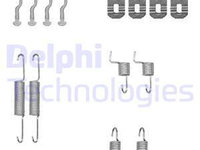 Set accesorii, sabot de frana puntea spate (LY1351 DLP) HONDA