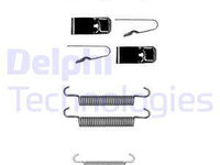 Set accesorii, sabot de frana puntea spate (LY1362 DLP) CHRYSLER