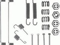 Set accesorii, sabot de frana RENAULT EXTRA caroserie (F40_, G40_), RENAULT CLIO (B/C57_, 5/357_), Citroen ZX (N2) - FERODO FBA126