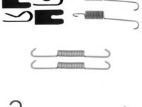 Set accesorii, sabot de frana SMART FORFOUR (454), MITSUBISHI MIRAGE VI (Z3_A, Z2_A) - TEXTAR 97037400
