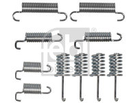 Set accesorii, sabot de frana spate (182015 FEBI BILSTEIN) MERCEDES-BENZ,VW