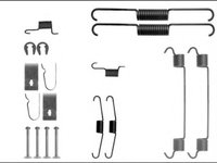 Set accesorii, sabot de frana SUZUKI GRAND VITARA I (FT) (1998 - 2005) TEXTAR 97040400 piesa NOUA