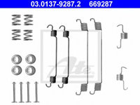 Set accesorii, sabot de frana SUZUKI SPLASH (2008 - 2020) ATE 03.0137-9287.2