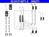 Set accesorii, sabot de frana SUZUKI SWIFT II Hatchback (EA, MA) (1989 - 2005) ATE 03.0137-9271.2 piesa NOUA