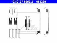 Set accesorii saboti de frana FORD FUSION (JU_) (2002 - 2012) ATE 03.0137-9259.2