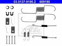 Set accesorii saboti de frana HONDA HR-V (GH) (1999 - 2016) ATE 03.0137-9190.2