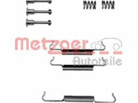 Set accesorii saboti frana parcare 105-0793 METZGER pentru Peugeot 806 Fiat Ulysse CitroEn Evasion CitroEn Synergie Peugeot 406 Peugeot 607