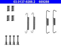 Set accesorii, saboti frana parcare ATE 03.0137-9288.2