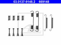 Set accesorii, saboti frana parcare BMW 3 Cabriolet (E36) (1993 - 1999) ATE 03.0137-9148.2