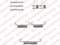 Set accesorii, saboti frana parcare IVECO DAILY V autobasculanta (2011 - 2014) DELPHI LY1333 piesa NOUA