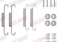 Set accesorii, saboti frana parcare puntea spate (1050020 QBK) FIAT,HYUNDAI,KIA