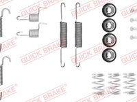 Set accesorii, saboti frana parcare puntea spate (1050025 QBK) CHEVROLET