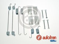 Set accesorii, saboti frana parcare puntea spate (D31044A AUT) NISSAN,SUZUKI