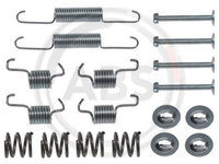 Set accesorii, saboti frana parcare puntea spate (0011Q ABS) FIAT,TOYOTA