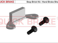 Set accesorii, saboti frana parcare QUICK BRAKE 105-0481