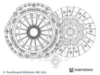 Set ambreiaj (ADBP300045 BLP) Citroen,FIAT,LANCIA,PEUGEOT