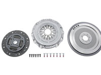 SET AMBREIAJ CU VOLANTA CU MASA SIMP, RENAULT ENG/1.5 dci CLIO III 05-, KANGOO 08-, MEGANE II/III 05-, LAGUNA III 07-, SCENIC 05-, MODUS 05-, NISSAN QASHQAI 07-, JUKE 10-, NOTE 05-, TIIDA 05-, CUBE 07-, DACIA DUSTER 10-