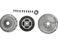 SET AMBREIAJ CU VOLANTA CU MASA SIMPLA VW JETTA 5 2005->2010 kit conversie la volanta cu masa simpla, Diametru exterior mm 228, cu placa presiune, cu placa presiune, cu volanta, Numar dinti 28, pentru 1.6 TDI-66 KW; 1.9 TDI-77 KW; 1.6 TDI-77 KW;