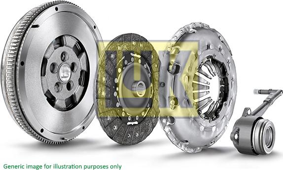 Set ambreiaj VAUXHALL MOKKA / MOKKA X (J13), Crossover, 06.2012 - LUK 600 0316 00