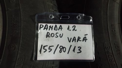 Set Anvelope de vara in stare f. buna Fiat Panda 155/80/R13