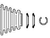 Set articulatie, planetara AUDI 80 Avant (8C, B4), AUDI 500 (44, 44Q, C3), AUDI 100 limuzina (4A, C4) - FARCOM 134376