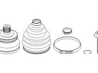 Set articulatie, planetara AUDI A4 (8E2, B6), AUDI A4 Avant (8E5, B6), AUDI A4 limuzina (8EC, B7) - TOPRAN 111 727