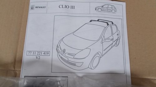 Set Bare Renault Clio 3 Transversale pe pavilion 7711221419