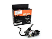 Set Bec H3 cu LED 1860 /4800 lumen/ 6000k Voltaj AL-060219-2
