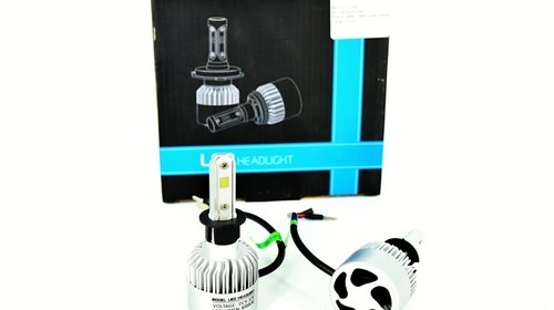 Set Bec H3 cu LED S2 chip led 40W - 4800 lume