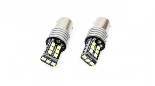 Set becuri auto cu LED CANBUS compatibil P21W