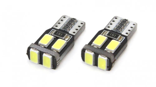 Set becuri auto cu LED CANBUS compatibil T10 