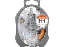 SET BECURI AUTO DE REZERVA 12V H1 OSRAM