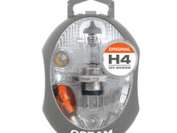 Set Becuri Auto De Rezerva 12v H4 Osram Ams-Osram Cod:Clk H4