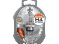 SET BECURI AUTO DE REZERVA 12V H4 OSRAM