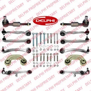 Set brate fata Audi A6 C5 1997-2005, Delphi TC1400KIT , Ag