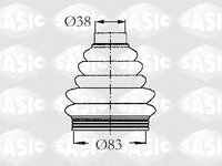 Set burduf cap planetara CITROËN SYNERGIE (22, U6) (1994 - 2002) SASIC 2933033