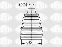 Set burduf cap planetara CITROËN ZX (N2) (1991 - 1997) SASIC 2933053