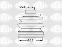 Set burduf cap planetara OPEL VECTRA B hatchback (38_) (1995 - 2003) SASIC 1906017