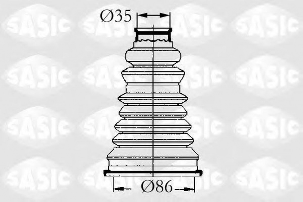 Set burduf planetara DACIA LOGAN EXPRESS FS SASIC 4003432