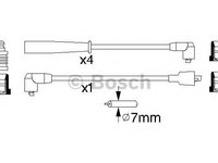 Set cablaj aprindere 0 986 356 807 BOSCH pentru Seat Ronda Rover 200 Rover 400 Nissan Mistral Nissan Terrano Ford Maverick Nissan Navara Nissan Pick Nissan D Nissan Frontier Nissan Hardbody