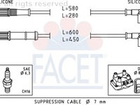 Set cablaj aprindere 4 9451 FACET pentru Fiat Panda Fiat Palio Fiat Seicento Fiat Strada Fiat Punto Fiat Albea Fiat Petra Fiat Siena