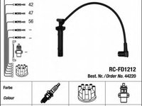 Set cablaj aprindere 44220 NGK pentru Ford Galaxy