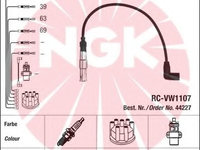 Set cablaj aprindere 44227 NGK pentru Vw Beetle Vw New Vw Novo Vw Bora Vw Jetta Vw Golf