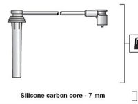 Set cablaj aprindere (941318111133 MAGNETI MARELLI) FORD
