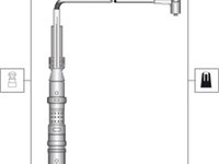 Set cablaj aprindere (941318111298 MAGNETI MARELLI) VW