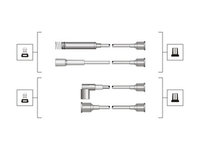 Set cablaj aprindere (941319170064 MAGNETI MARELLI) OPEL,VAUXHALL