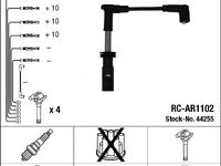 Set cablaj aprindere ALFA ROMEO 156 Sportwagon (932) (2000 - 2006) NGK 44255 piesa NOUA